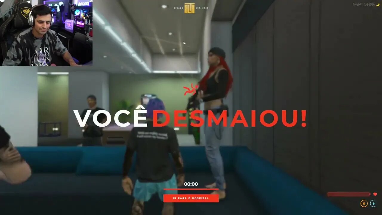 Connor foi passado e feito de danada pela Dragona kkkk | GTA RP - CDA