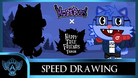 Speed Drawing: Happy Tree Friends Fanon - Zohair | Mobebuds Style