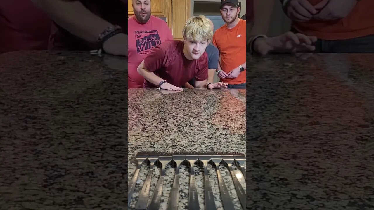 Coin Fork Challenge! #shorts #coin