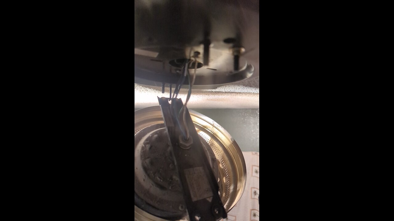 ceiling light/fan installation