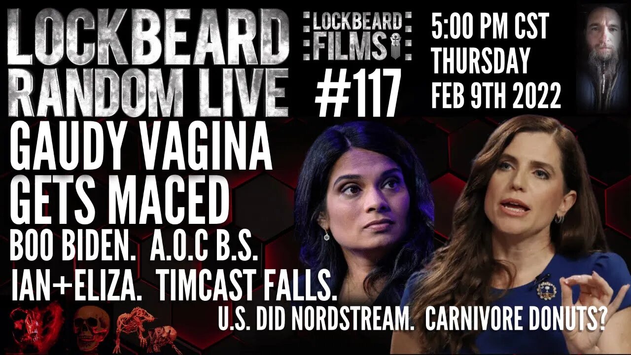 LOCKBEARD RANDOM LIVE #117. Gaudy Vagina Gets Maced