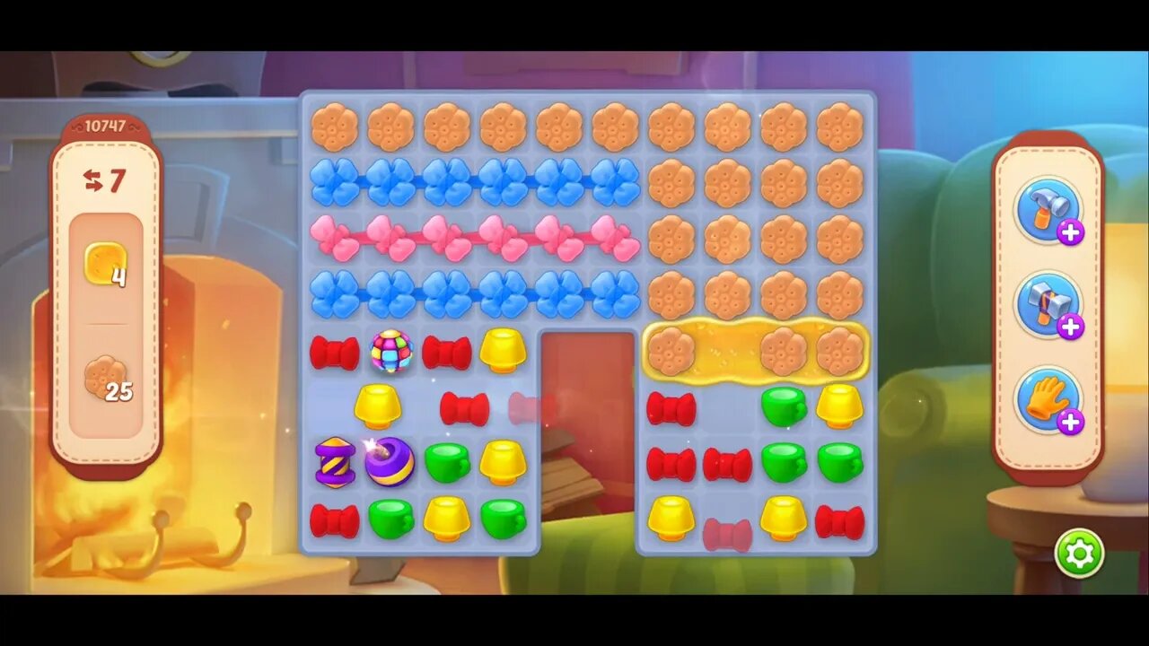 Playrix Homescapes Gameplay Walkthrough Level 10747