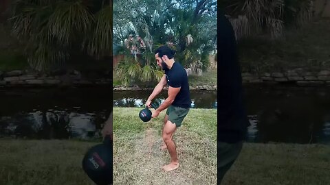 Coiled Kettlebell Swings #shorts