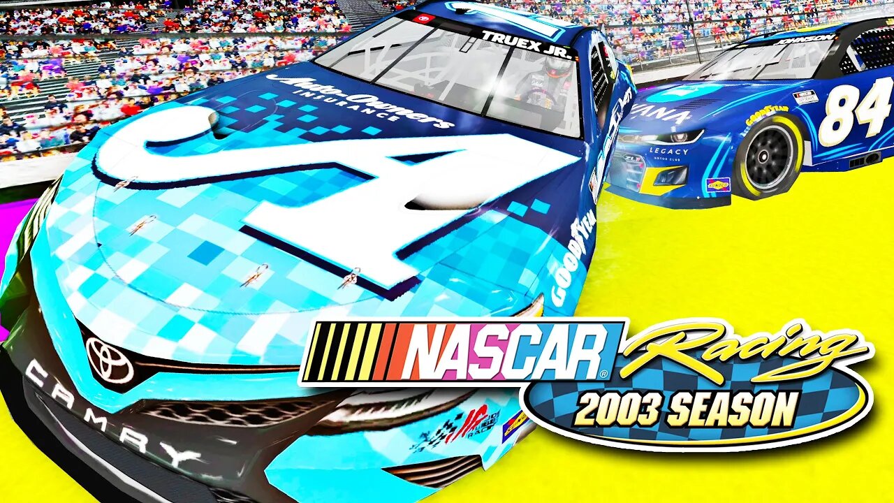 🔴 THE CLASH IN LOS ANGELES // NASCAR Racing 2003 Season LIVE