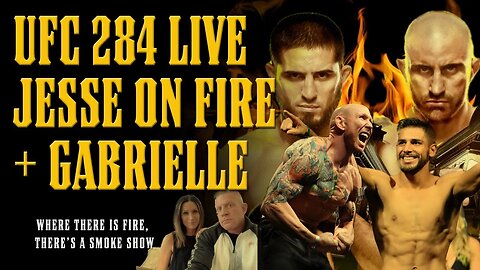 UFC 284 LIVE STREAM w/ JOF & Gabrielle