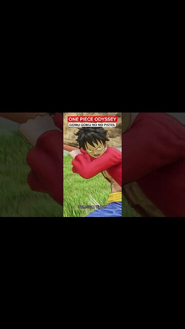 GOMU GOMU NO PISTOL - ONE PIECE ODYSSEY | Monkey D. Luffy | [4K 60FPS] #shorts