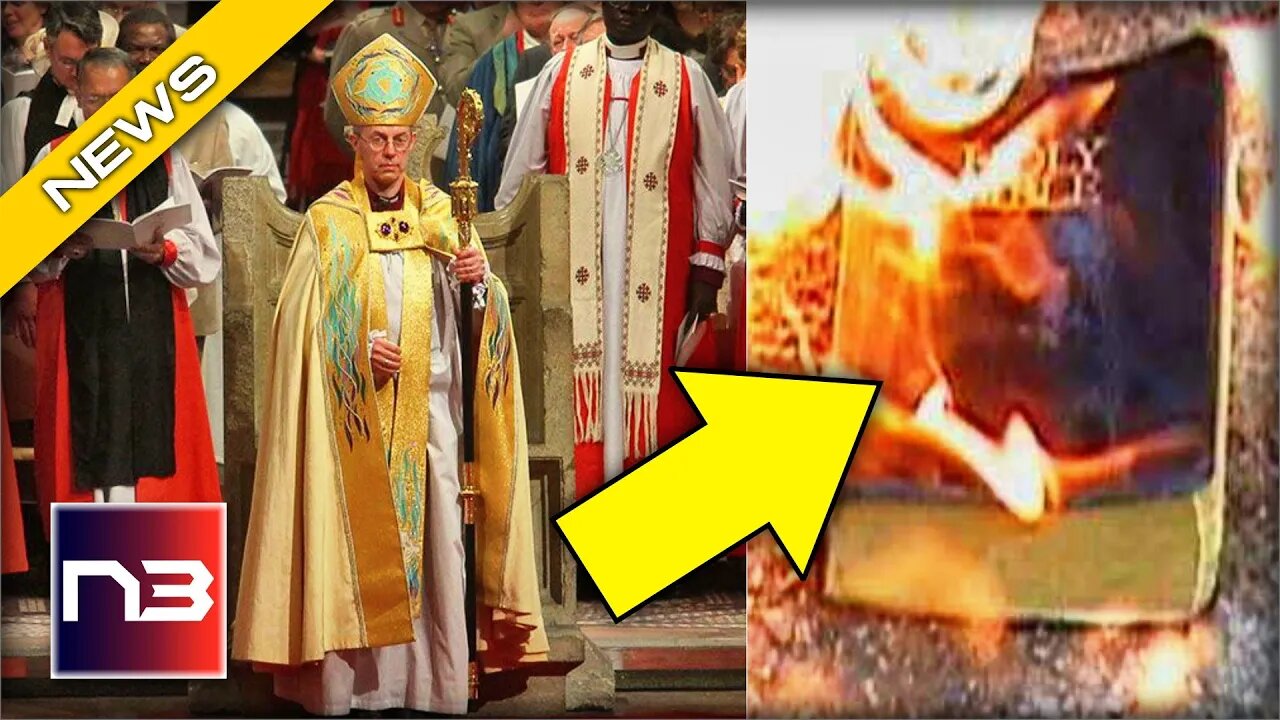 Holy War! Church of England Kneels Before Satan, Throws Bible OUT THE WINDOW