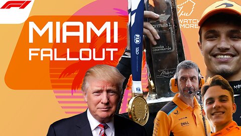 Miami F1 Fallout from Donald Trump Controversy to Lando's win!