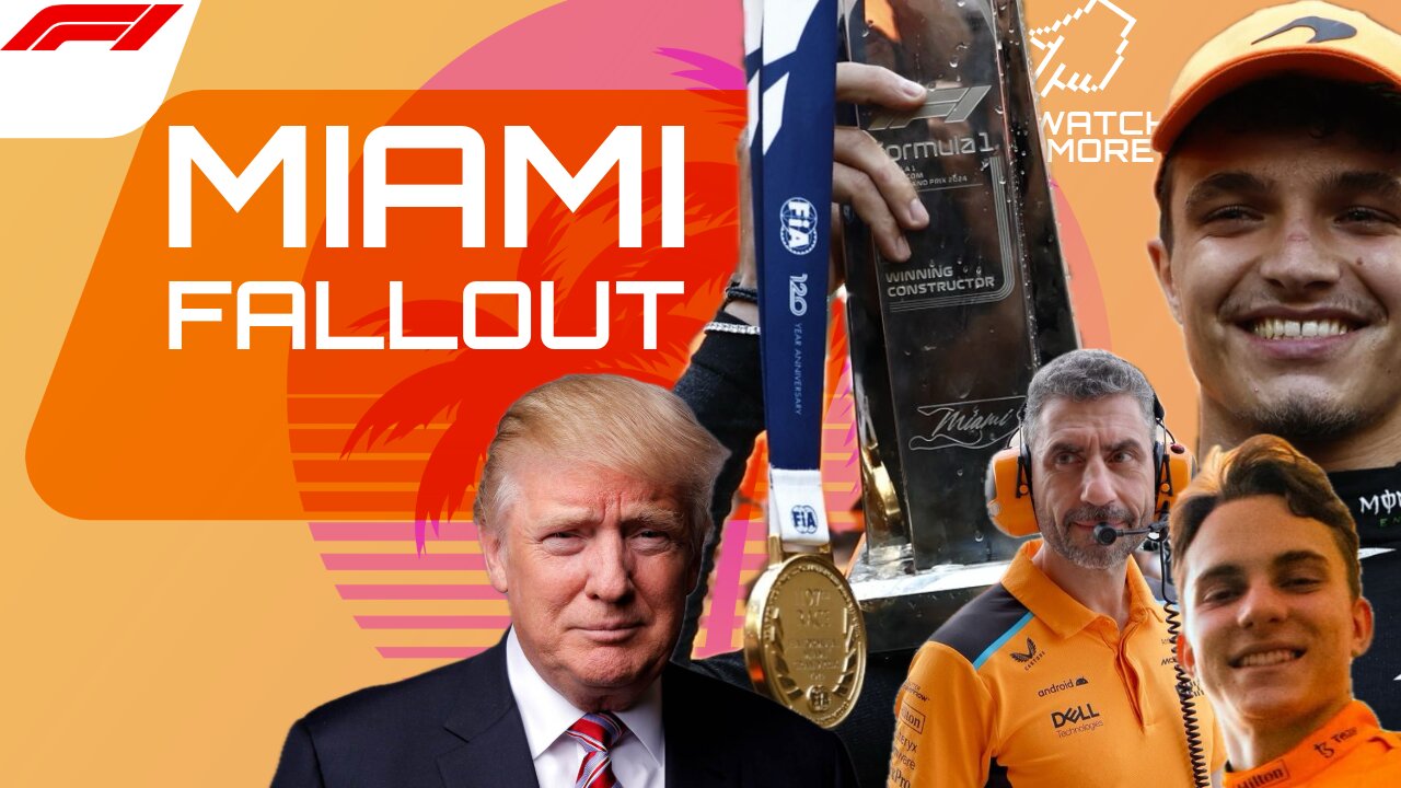 Miami F1 Fallout from Donald Trump Controversy to Lando's win!