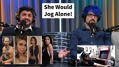 Andrew Tate Debate CCTV Showed One Women Would Jog Alone!?