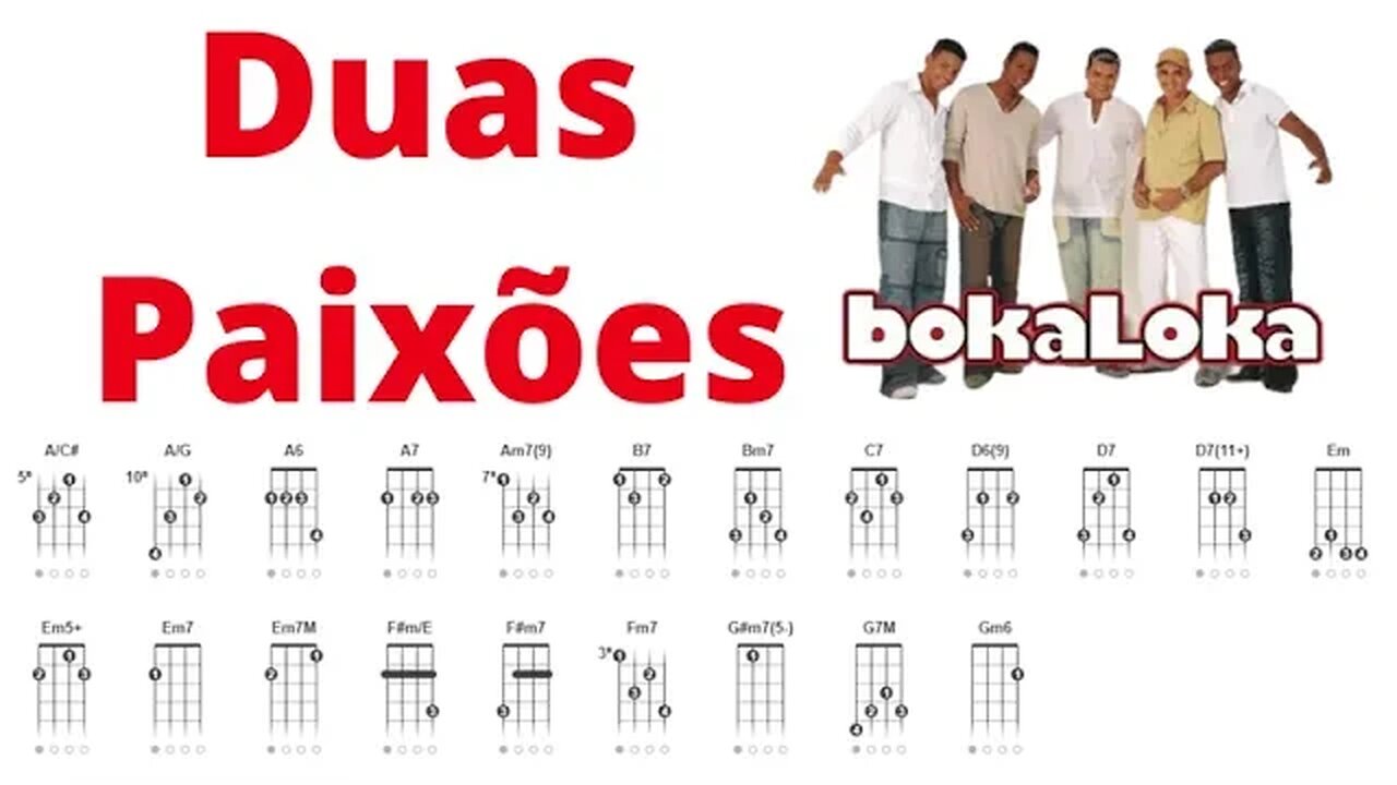 Duas paixões #bokaloka #pagode #cavaquinho #cifrassimplificadas