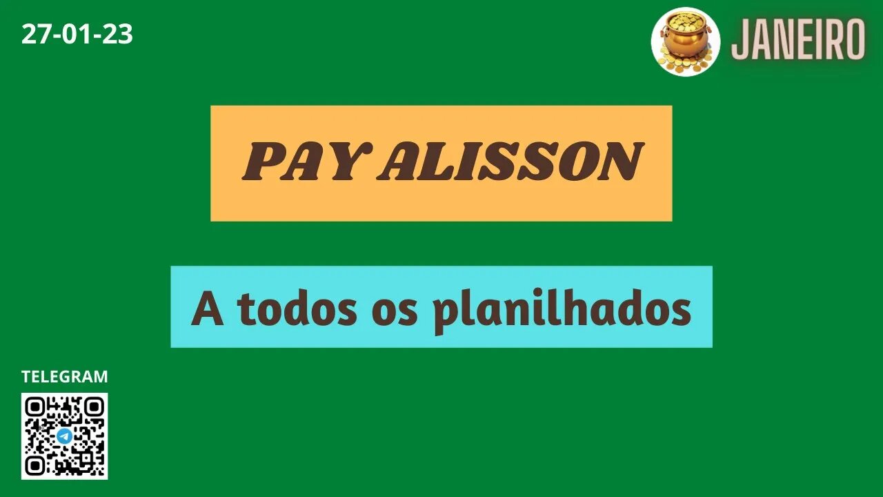PAYMASTER ALISSON A todos os planilhados