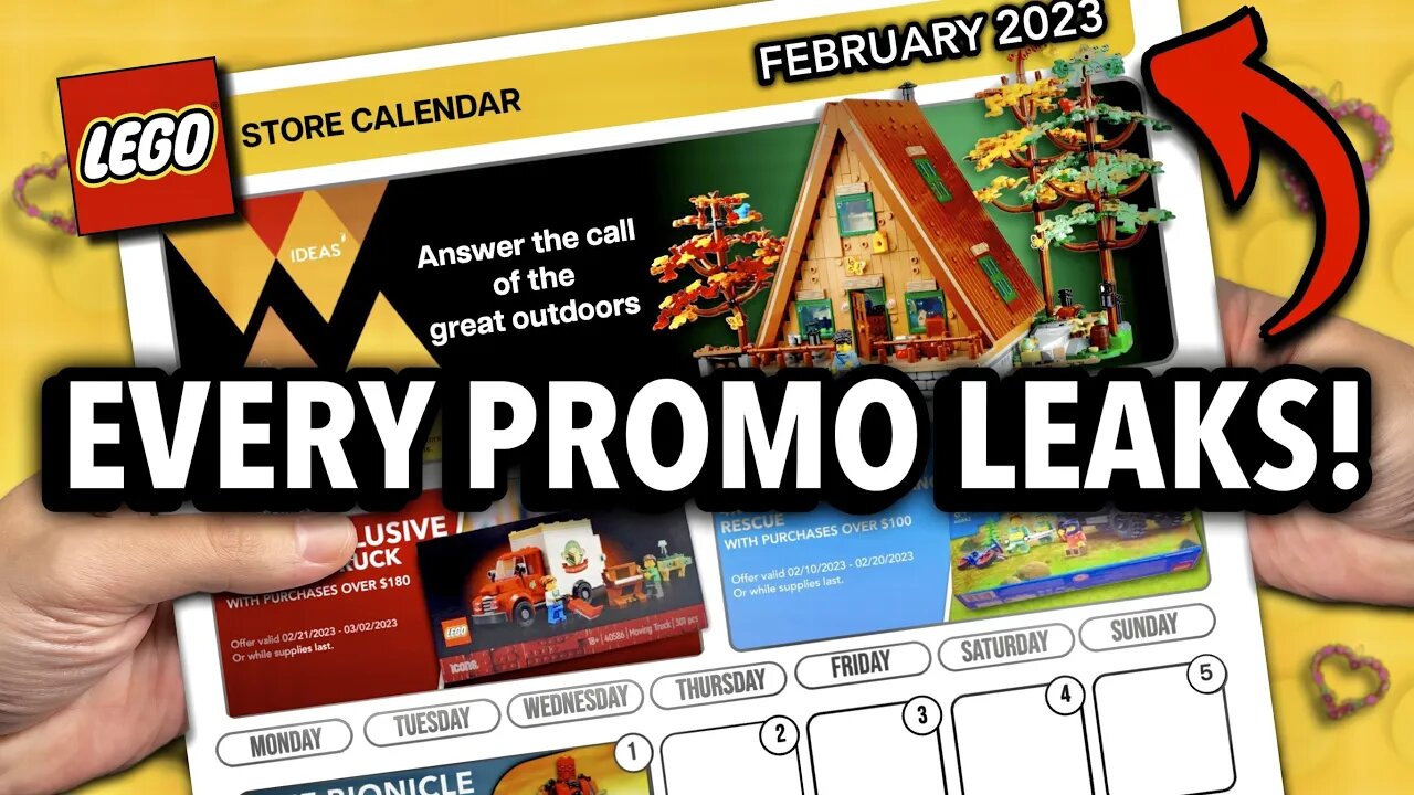 HUGE New February 2023 Promotional Calendar LEAK! EVERY PROMO!