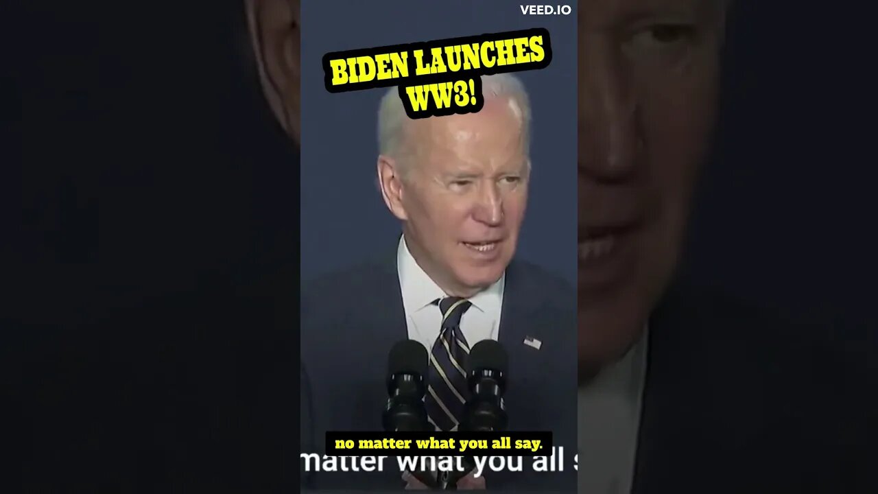 Biden Launches WW3!