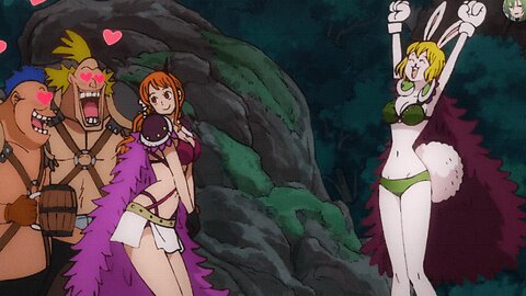 NAMI E CARROT PASSAM FACILMENTE PELOS GUARDAS DE KAIDOU #anime #onepiece #wanoarc