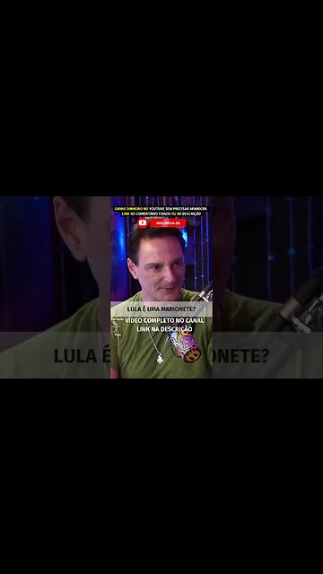 LULA É UMA MARIONETE? #shorts #danielmastral #lula #seita #novaordemmundial