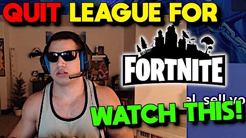 Tyler1 Quit League to FLAME Fortnite Kids on Voice Chat - Day 2