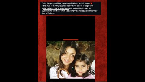 Young lady died at age of 20, had suffered vaccine reaction at 15 and medical misdiagnosis