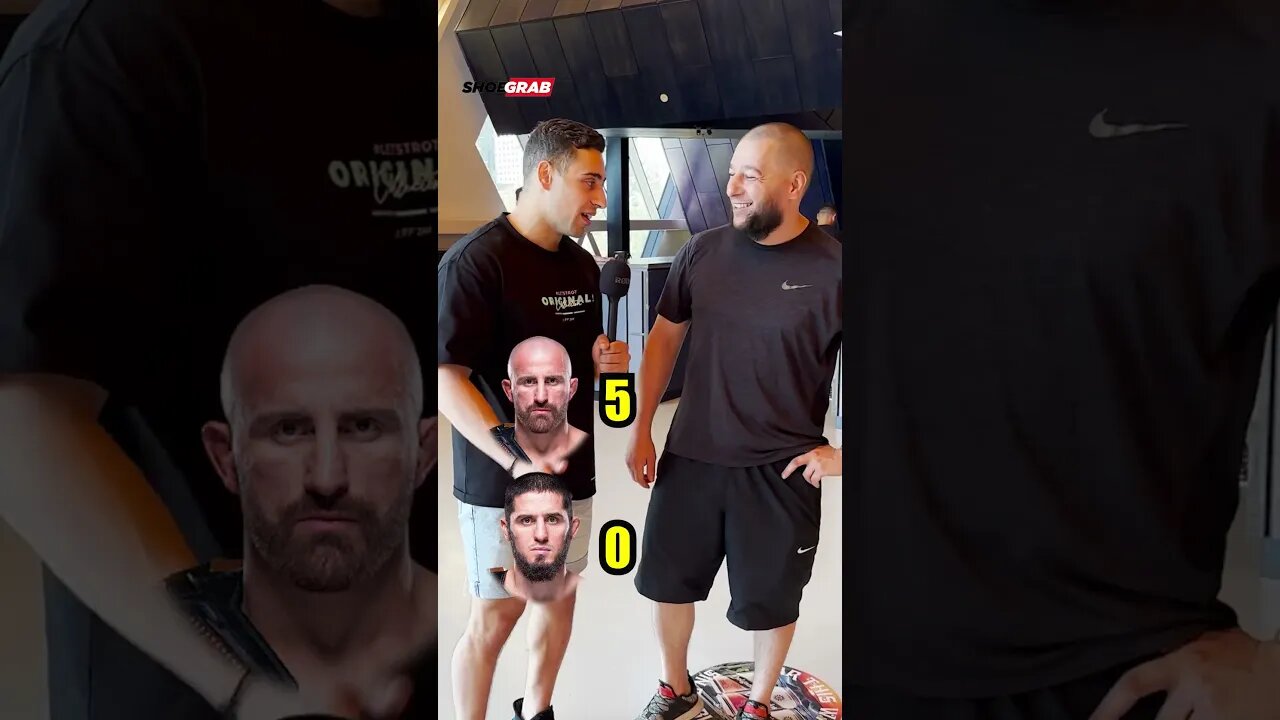 Alexander Volkanovski vs Islam Makhachev