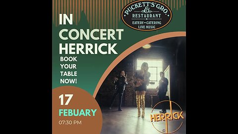 SHOW ANNOUNCEMENT- PUCKETT'S COLUMBIA, TN FEB 17