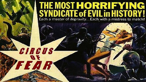 CIRCUS OF FEAR 1966 A Circus is the Hideout for a Murderous Gang of Theives FULL MOVIE HD & W/S