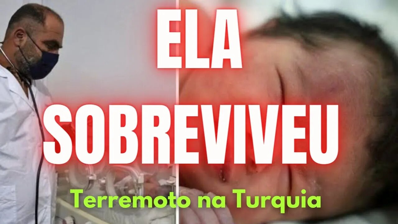 Terremoto na Turquia 🇹🇷 Esperança em meio ao caos
