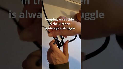 Keep Kitchen Wires Neat Nite Ize Gear Tie