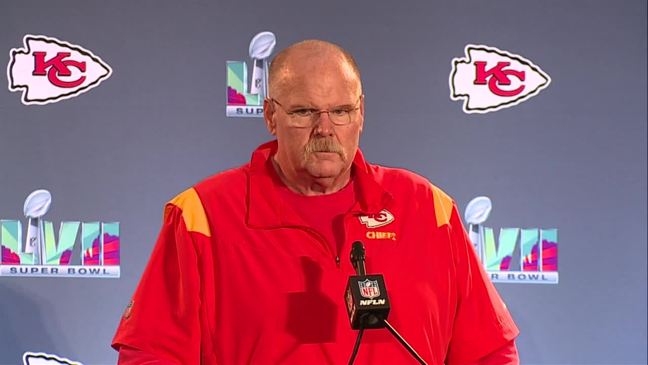 Chiefs QB Patrick Mahomes not at 100%, according to HC Andy Reid