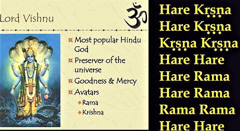 MANTRA TO CONNECT WITH THE POWERFUL POSITIVE ENERGY OF THE CREATOR-HARE KRISHNA HARE RAMA HARE HARE*