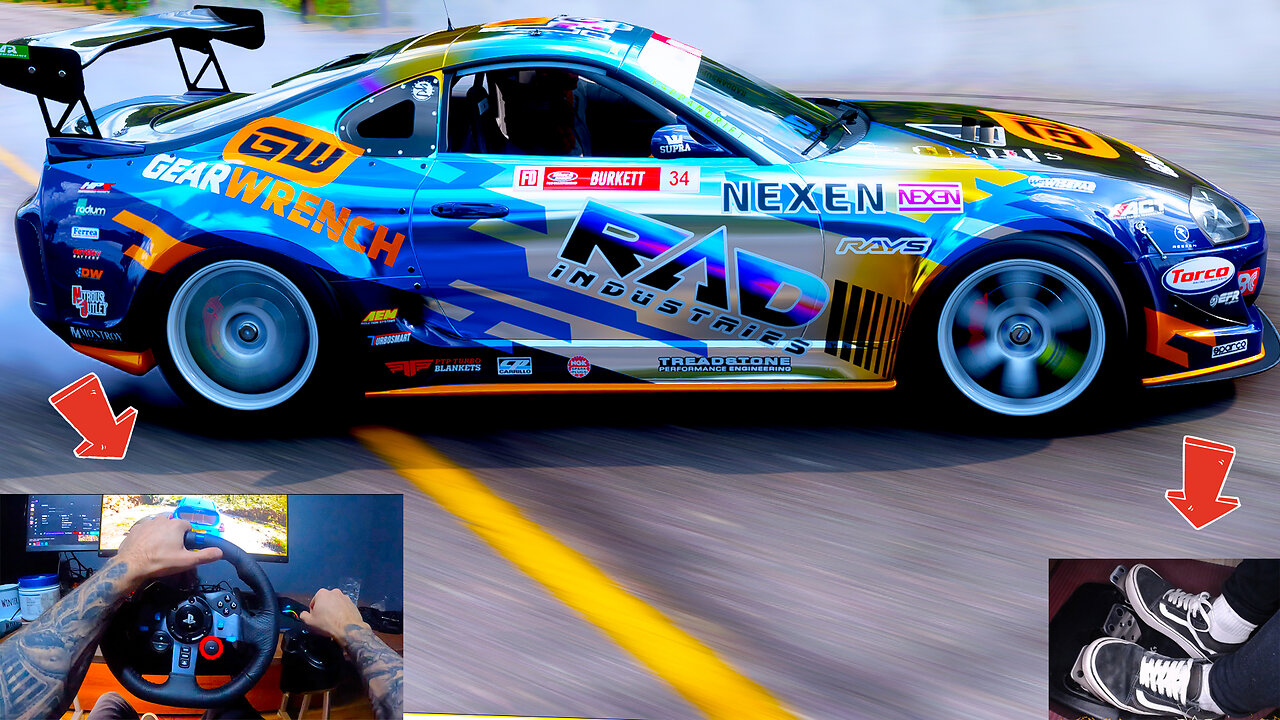 FORMULA DRIFT in ACTION - Forza Horizon 5 #bad8 #sub2bad8