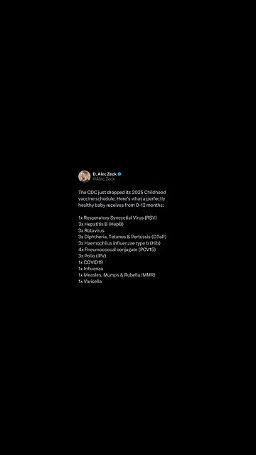 CDC'S 2025 VXXX SCHEDULE ( notice cov is added ?)