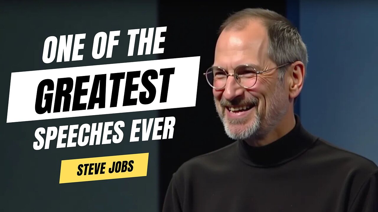 One of the Greatest Speeches Ever | Steve Jobs