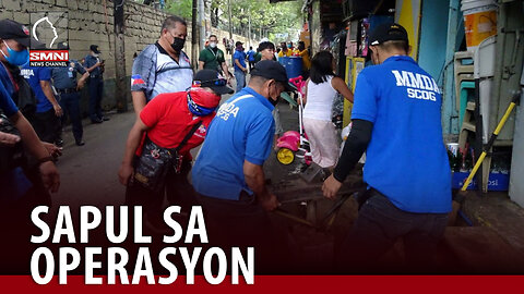 Mga karinderya na nakapwesto sa sidewalk ng mabuhay lanes, sapul sa operasyon ng MMDA