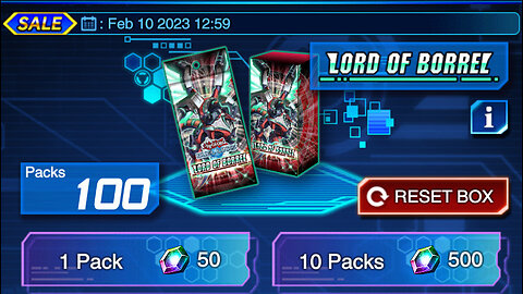 Duel Links: Lord of Borrel Pack opening