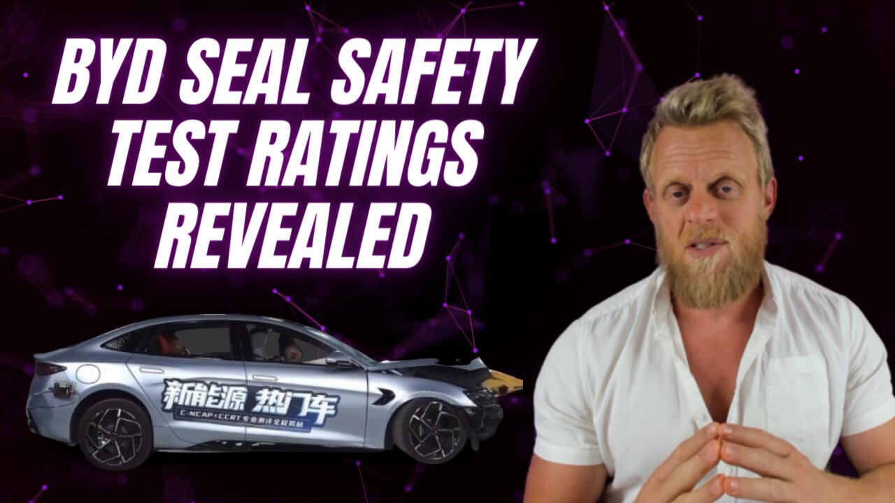 The NEW BYD Seal gets safety tested - is it as safe as a Tesla?