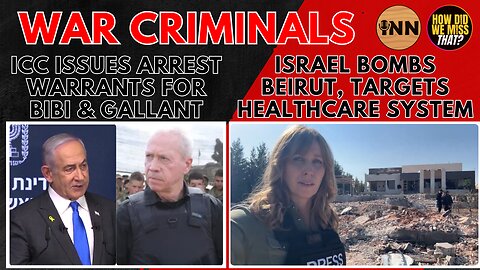 Netanyahu Charged by ICC, US Congress Loses Their Minds, Israel Bombs Beirut at 4am | @GetIndieNews