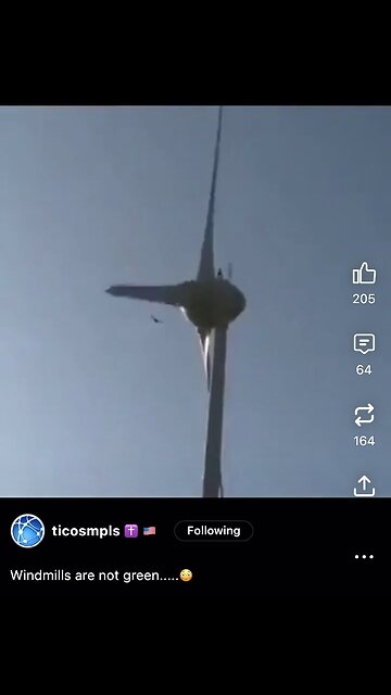 How green is my windmill?