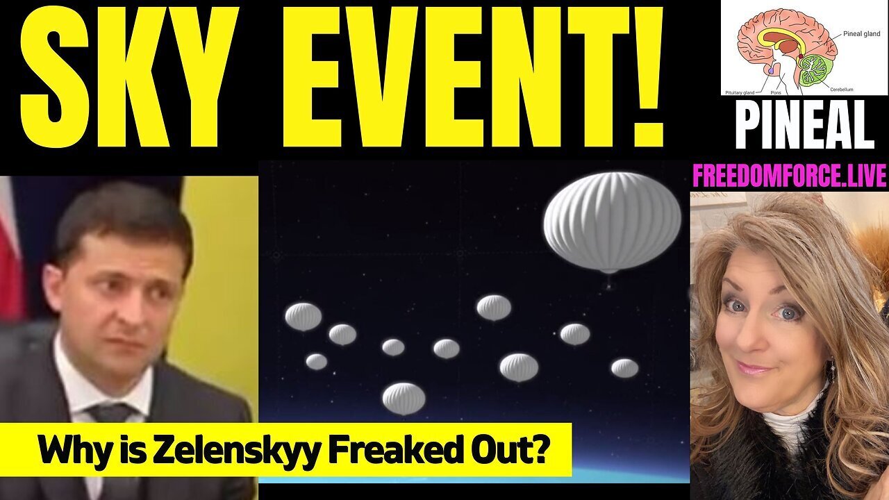 Q - Sky Event.. Trump Freaked Out Zelenskyy..