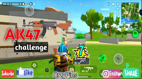 AK47 Challenge SAUSAGE MAN GAMEPLAY ♥️👽 || Sausangman in Bangla || #sausageman #gaming CrzyPins