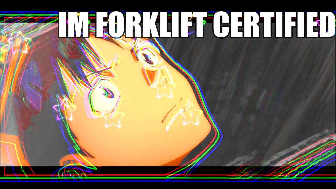 Parody Of Evangelion: You Are (Not) ForkLift Certified