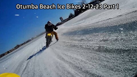 Otumba Beach Ice Bikes 2-12-23 Part 1