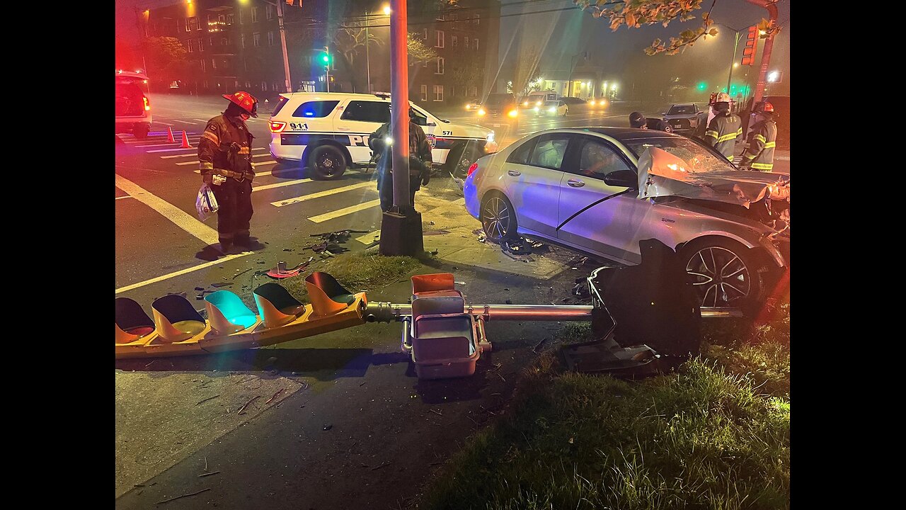 Overturned Truck with Driver Extrication