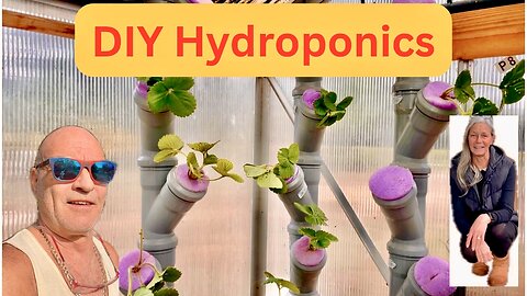 Preparing our hydroponics system - Off Grid Italy