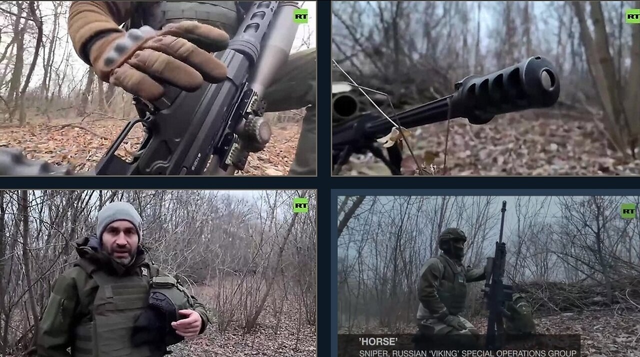 Russian ‘Viking’ Group Snipers Adapt To New Combat Challenges