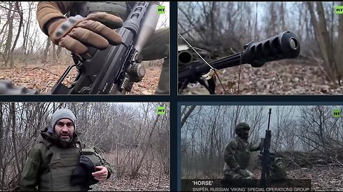 Russian ‘Viking’ Group Snipers Adapt To New Combat Challenges