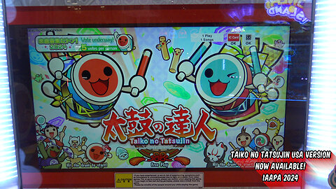 Bandai Namco's Taiko No Tatsujin Arcade Officially Launches In North America