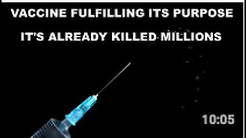 COVID DEATH VACCINE - 1st shot changes your DNA & kills the Elderly - 2nd shot kills 50% who get