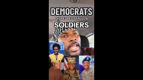 DEMOCRATS disrespect soldiers family?