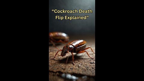 Exploring Cockroach Behavior: The Backflip Phenomenon