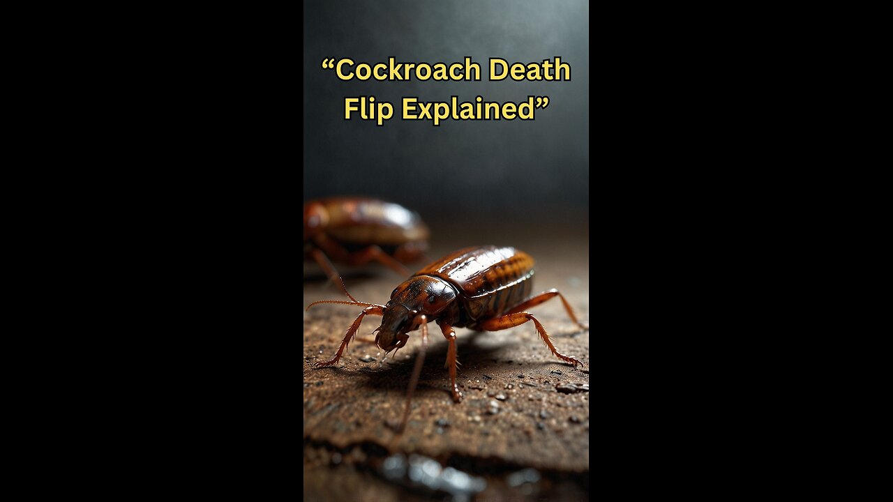 Exploring Cockroach Behavior: The Backflip Phenomenon